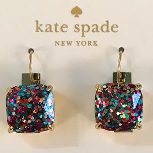 Kate Spade New York Square LeverBack Drop Earrings